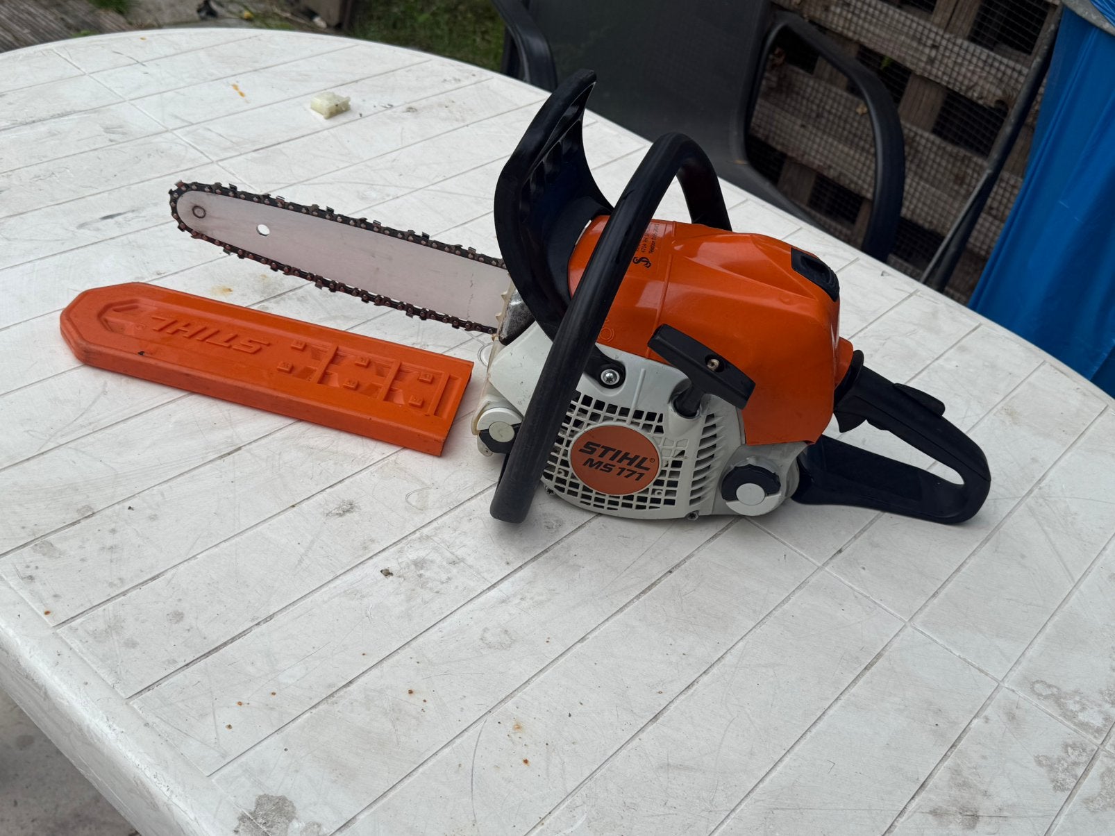 STIHL MS 171 kettingzaag – zeer mooie staat, Jardin & Terrasse, Enlèvement, Comme neuf