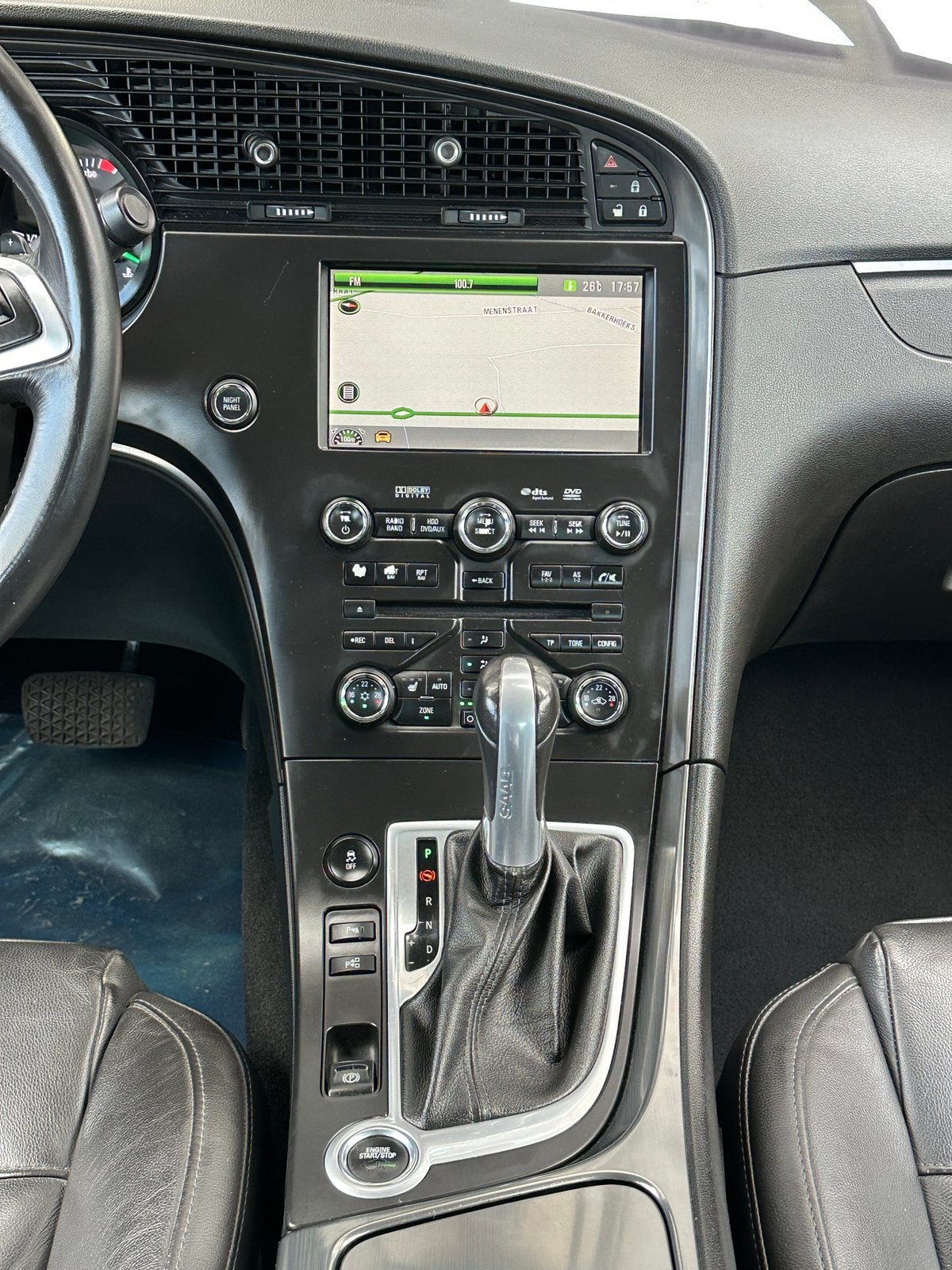 SAAB 9-5 TID Automaat 2.0 L diesel veel optie, Auto's, Automaat, Euro 5, Zwart, 4 cilinders