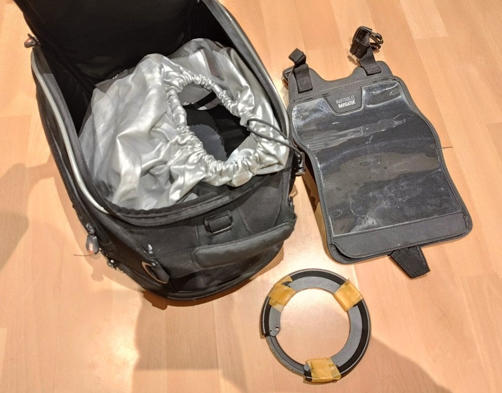 tanktas, Motoren, Accessoires | Koffers en Tassen, Ophalen, Gebruikt