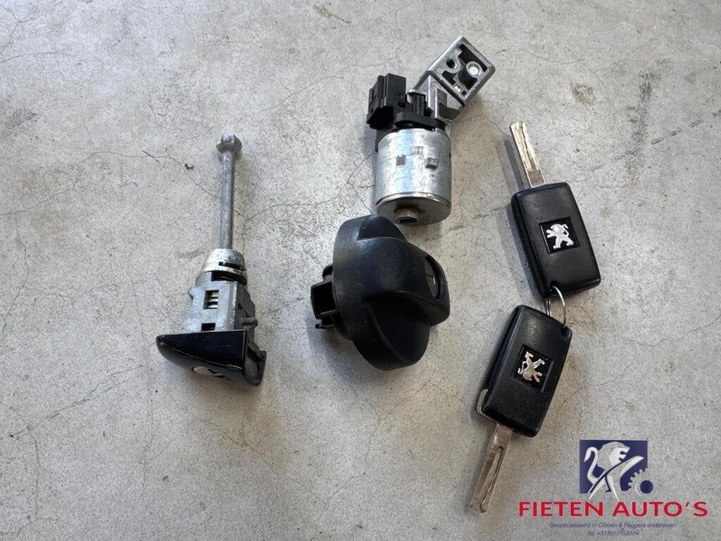 Cilinderslotenset Peugeot 207 contactslot, Enlèvement ou Envoi, Utilisé, Peugeot, Peugeot