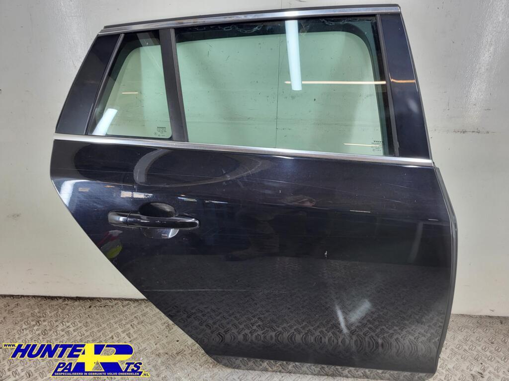 Portier RA zwart metallic 452 Volvo V60 I('10-'18), Gebruikt, Deur, Achter, Ophalen of Verzenden