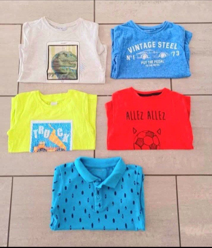 T-shirts jongen maat 116, Ophalen, Jongen