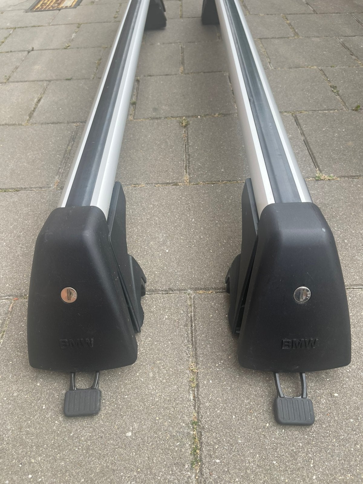 Originele BMW Dakdragers / Dakrails - 5 Serie Touring (F11), Auto diversen, Ophalen, Gebruikt