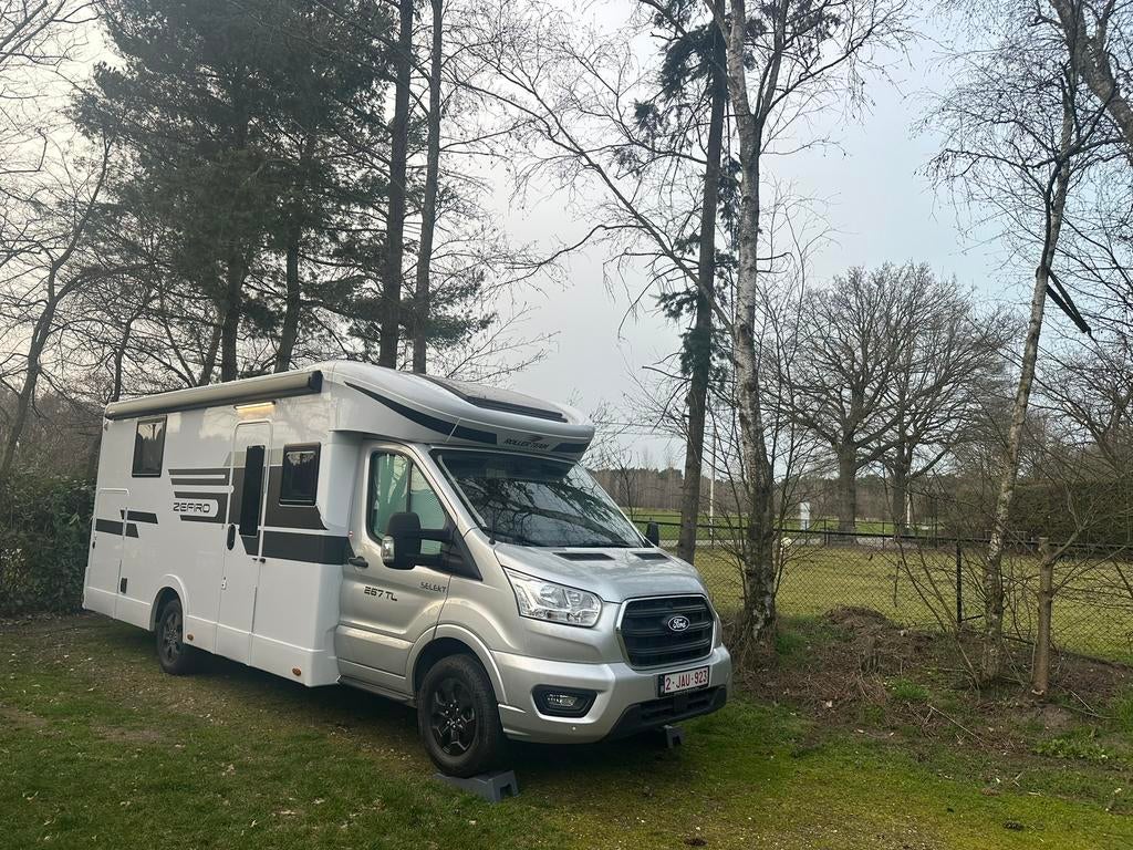 Nieuwe Zefiro mobilhome te huur, Caravans en Kamperen, Mobilhomes, Particulier, tot en met 4, Half-integraal, Ford, Ford, Diesel