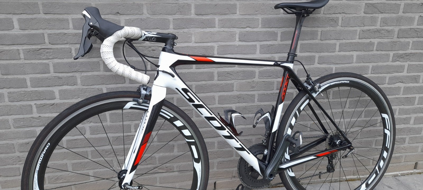 Scott Addict Medium, Fietsen en Brommers, Ophalen, Carbon