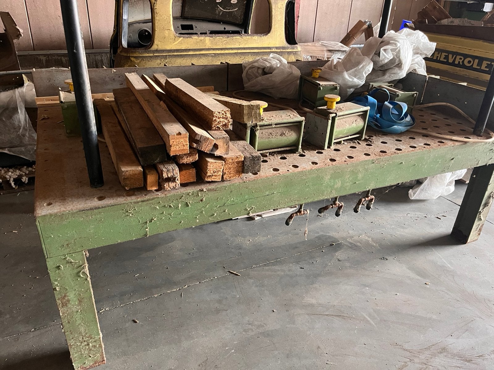 Verlijmtafel hout, Zakelijke goederen, Machines en Bouw | Houtbewerking, Ophalen