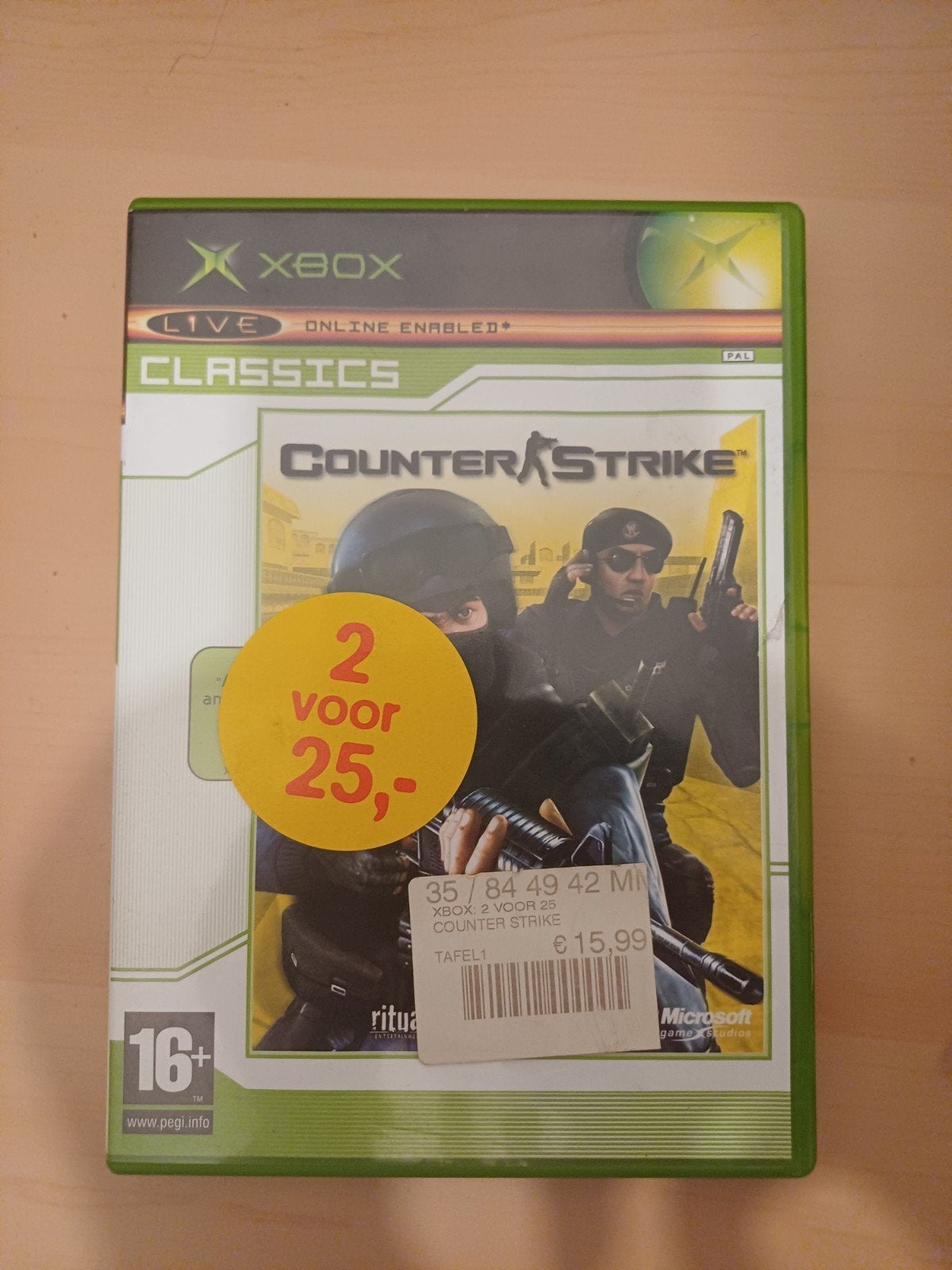 Counter-Strike – Xbox – Classics – Jeu rétro, Games en Spelcomputers, Ophalen of Verzenden, Nieuw, Platform, Vanaf 16 jaar