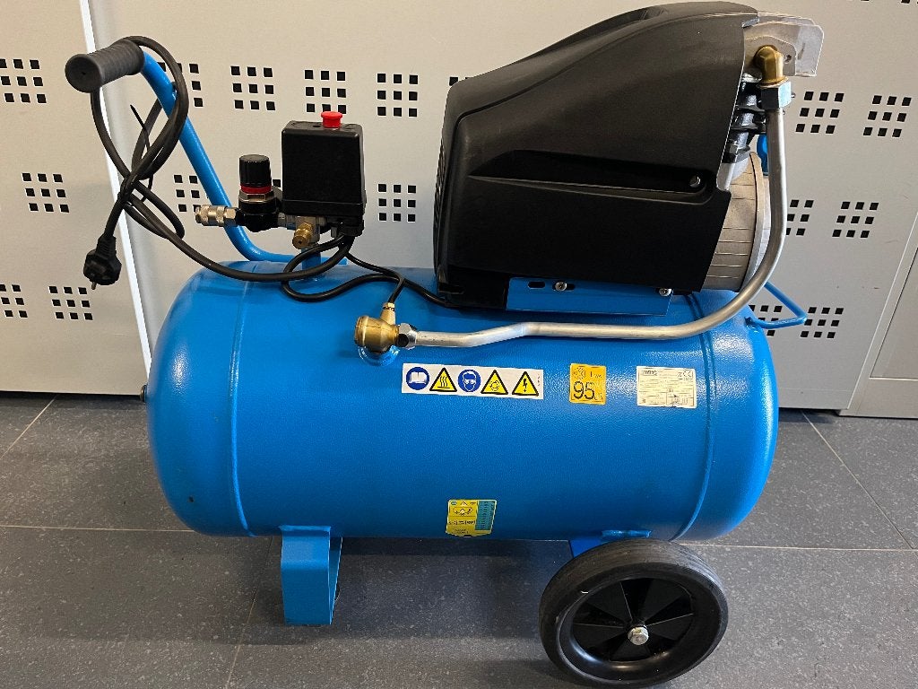 ABAC Compressor 2,5 HP 50L, Ophalen, 6 tot 10 bar, Zo goed als nieuw, 25 tot 100 liter