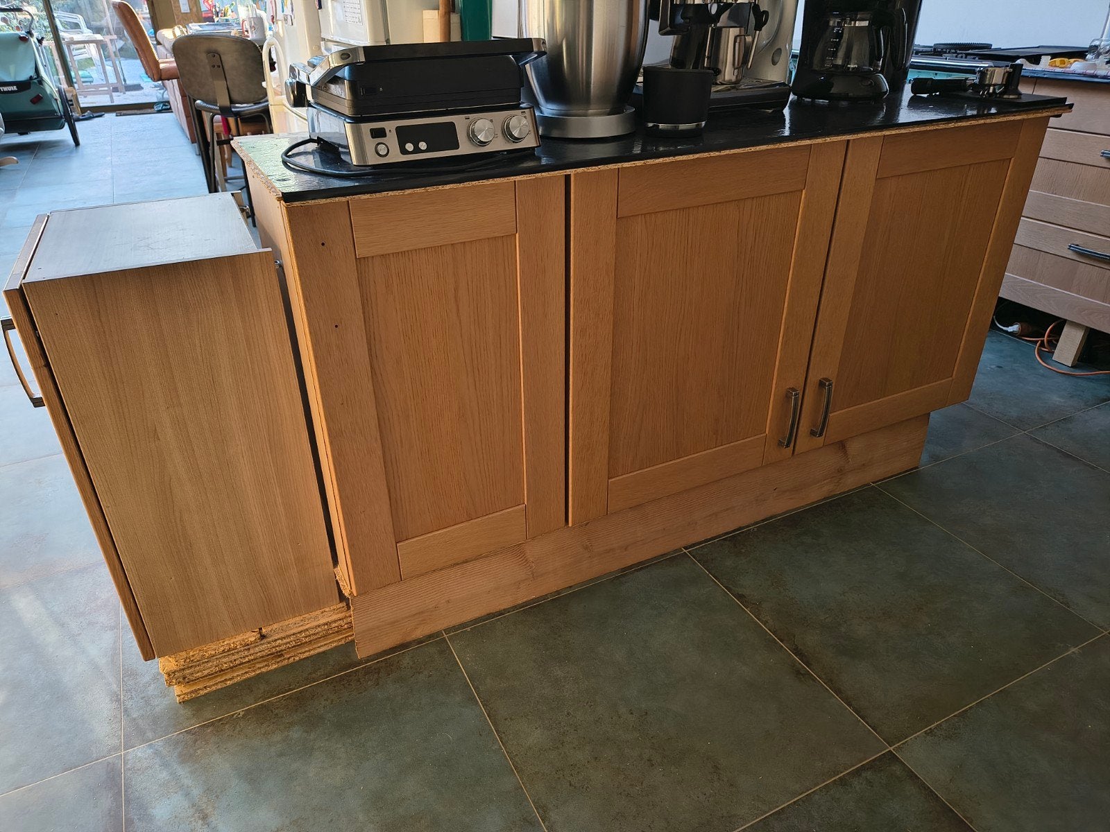 keukenkasten voor werf of tuinkot, Huis en Inrichting, Ophalen, Gebruikt
