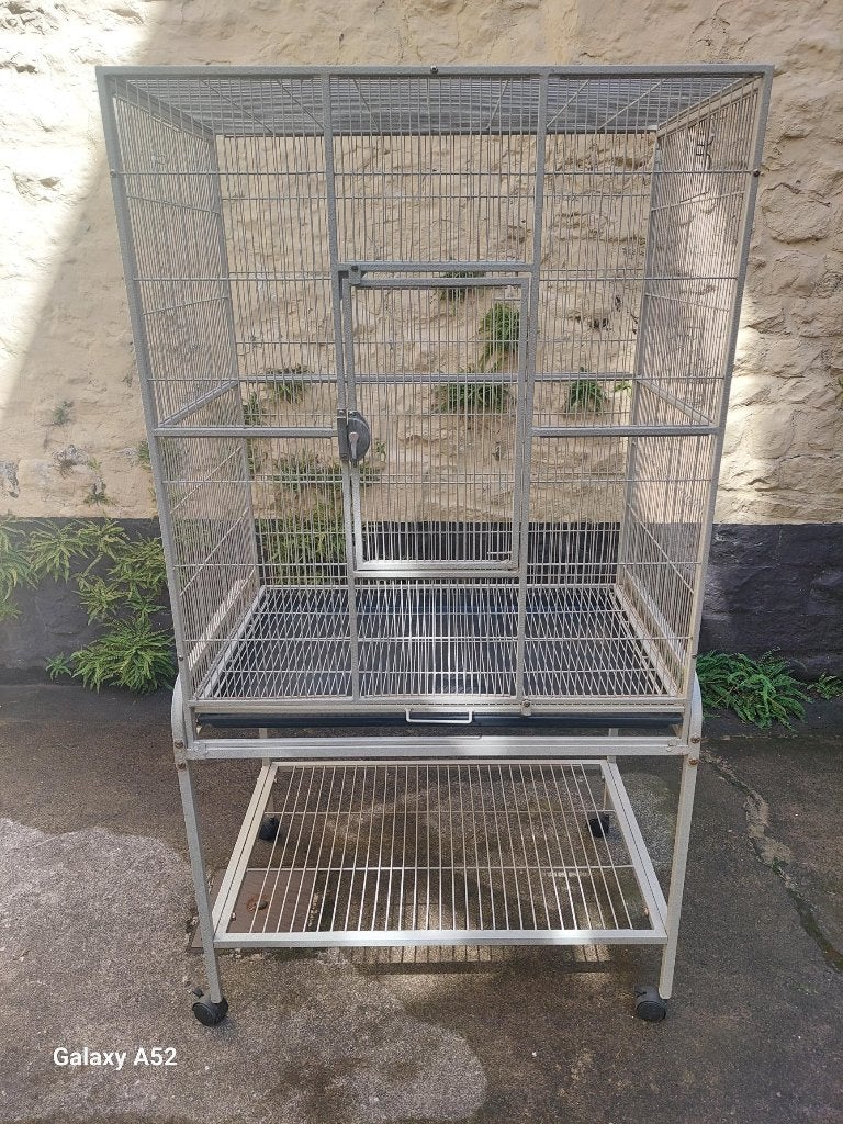 Grande cage pour oiseaux, Ophalen, Gebruikt, Metaal, Vogelkooi