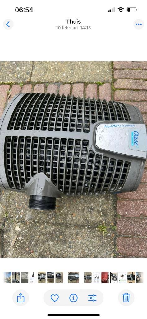 Te koop oase eco primium 10000 sterke en zuinige Vijverpomp, Enlèvement, Comme neuf, Pompe de bassin