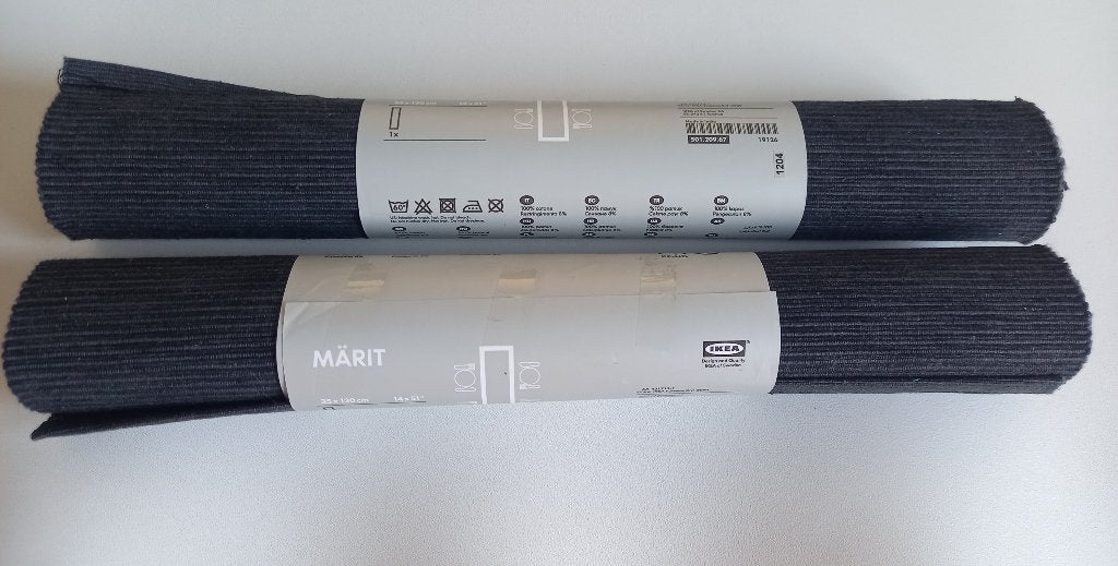 ANTRACIET/DONKERGRIJS TAFELLOPER-NIEUW IN VERPAKKING (6€/2), Huis en Inrichting, Keuken | Textiel, Ophalen of Verzenden, Nieuw