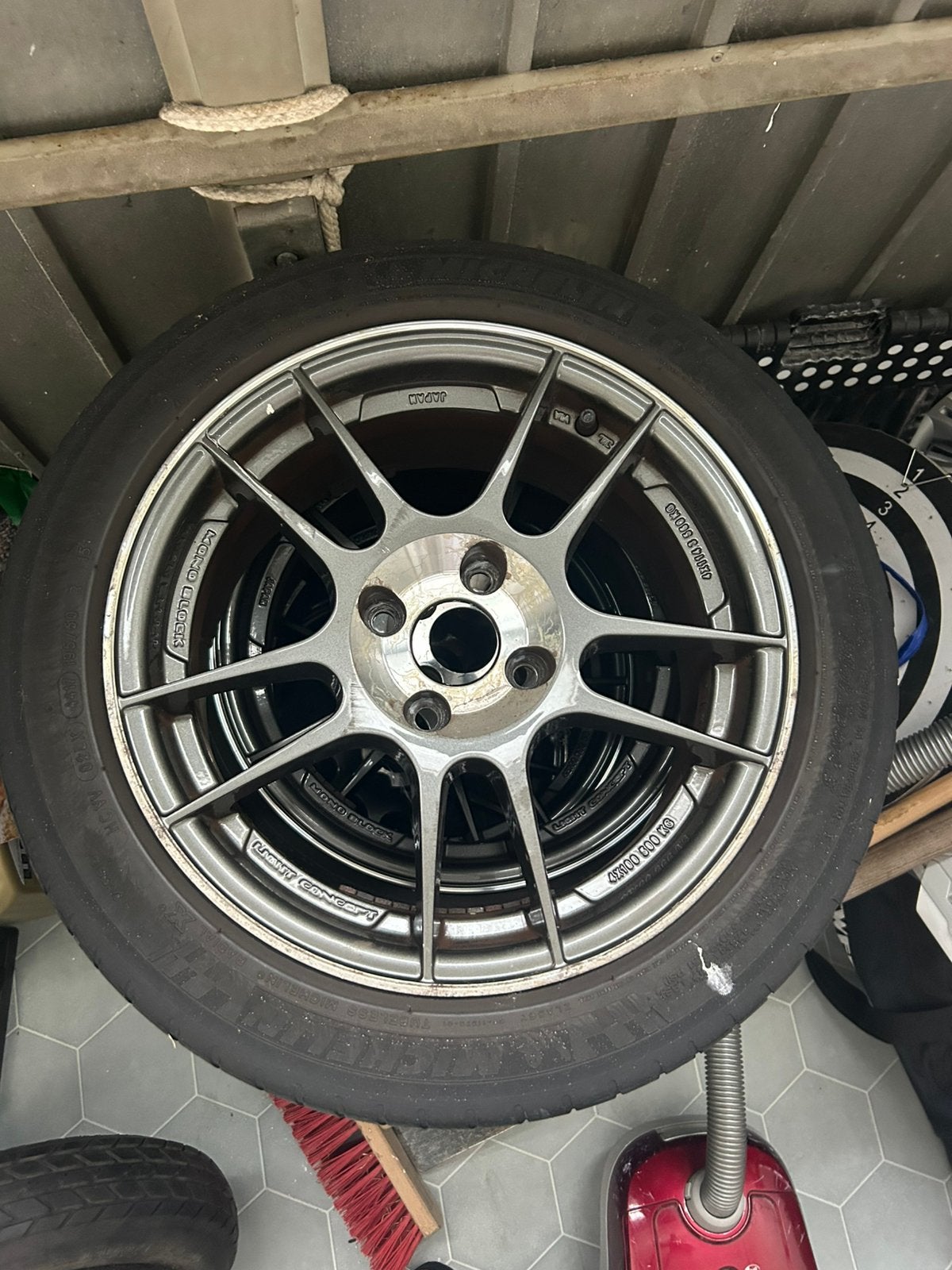4x100 15 inch velgen en banden, Auto-onderdelen, Ophalen, 15 inch, Band(en)