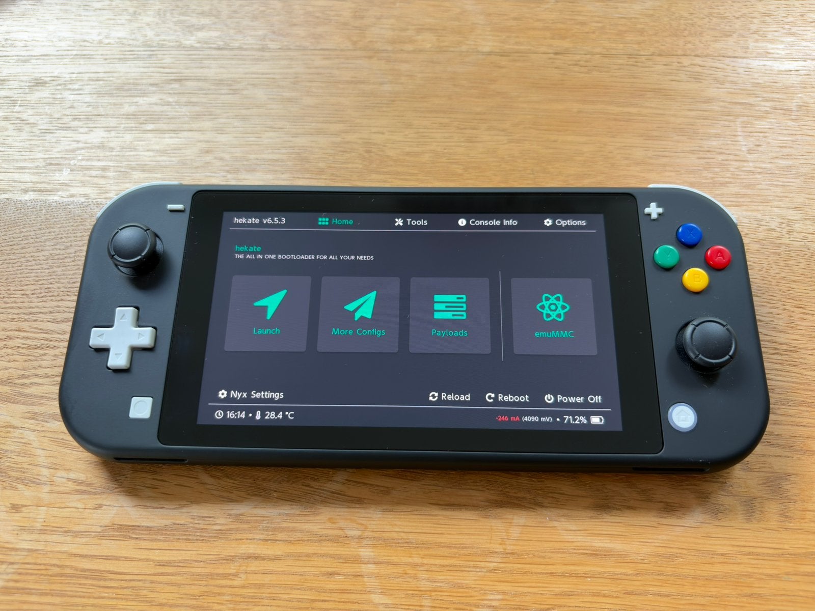 Nintendo Switch Lite OLED Touch + Picofly + Hall-effect, Ophalen, Zo goed als nieuw