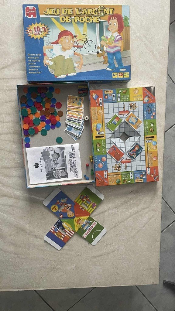 JEUX DE SOCIéTé jumbo L'ARGENT DE POCHE, Enlèvement ou Envoi, Comme neuf, Jumbo