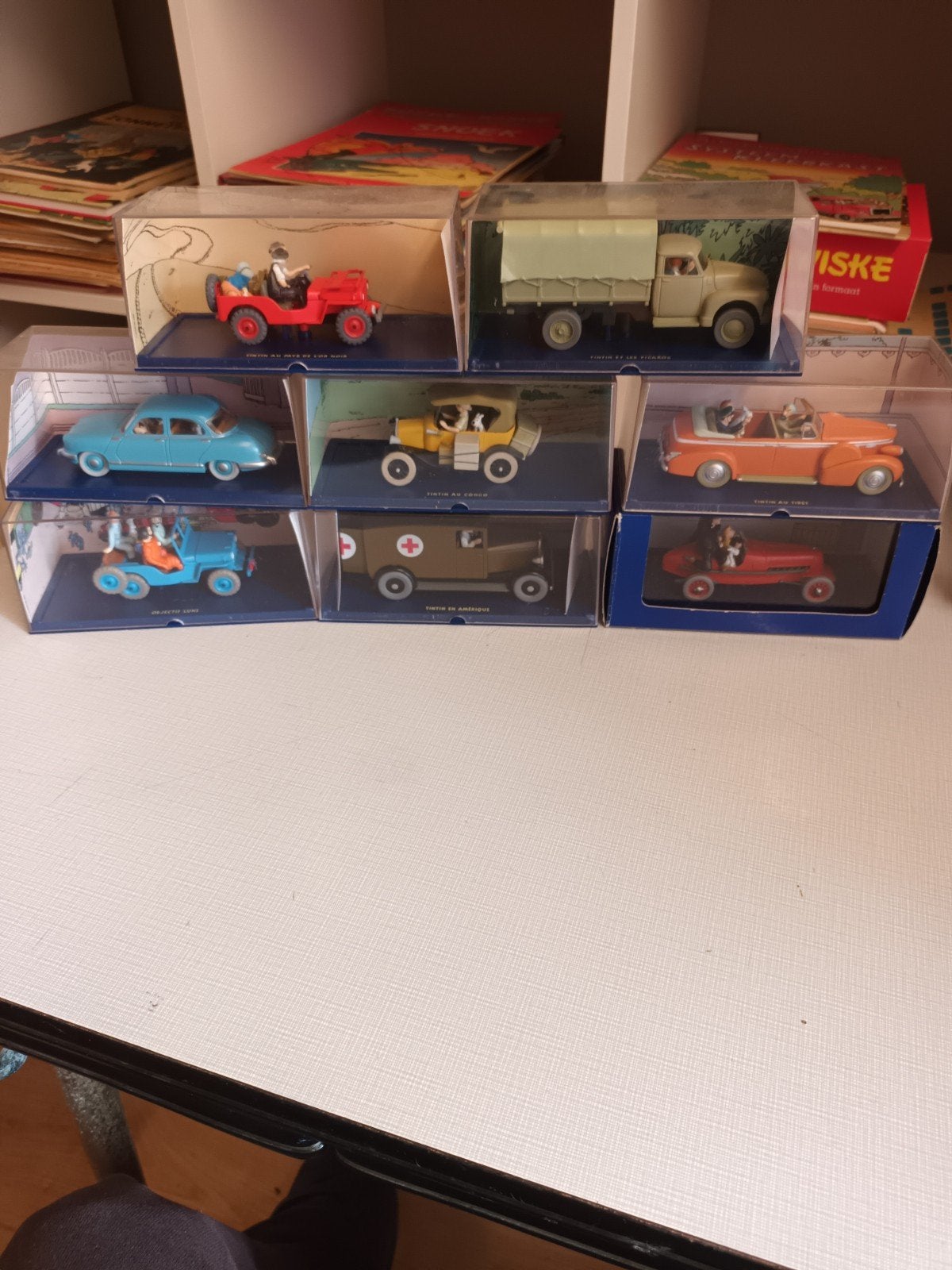 Kuifje, Hobby en Vrije tijd, Modelauto's | 1:43, Ophalen of Verzenden, Auto