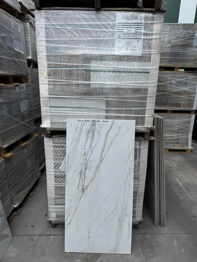 Carrelge 60x120 satiné PLUSIEURS MODELES DISPO, Enlèvement ou Envoi, Neuf