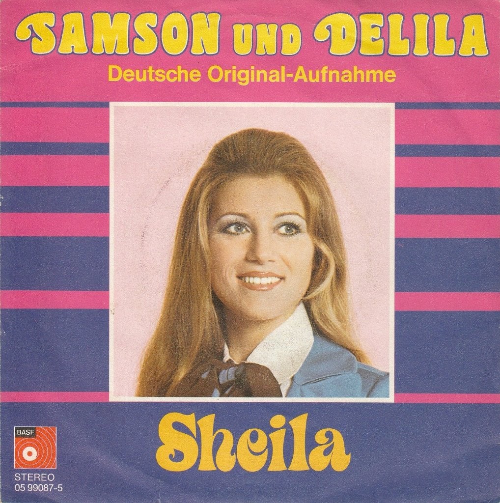 Sheila - Samson und Delila (dts gez.), 7 inch, Zo goed als nieuw, Pop, Overige typen