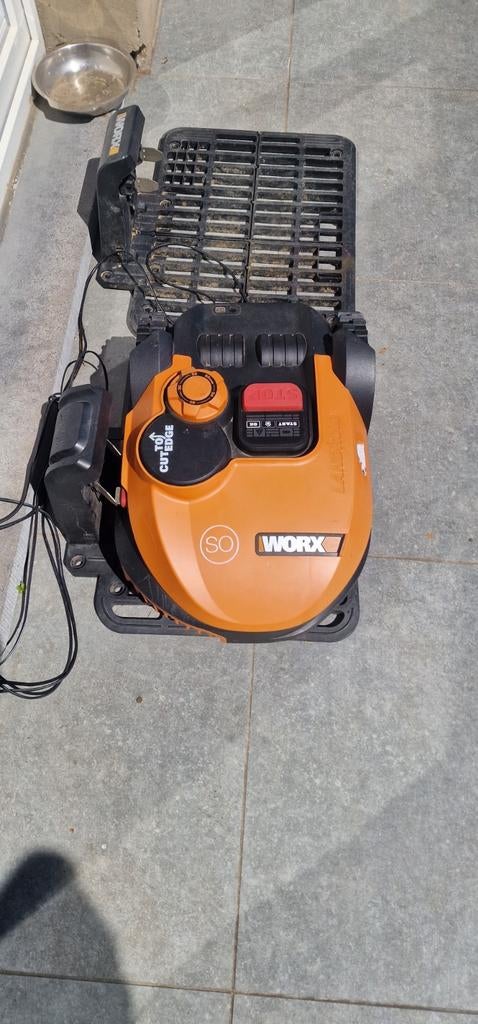 Robot tondeuse worx landroid wr105si, Enlèvement