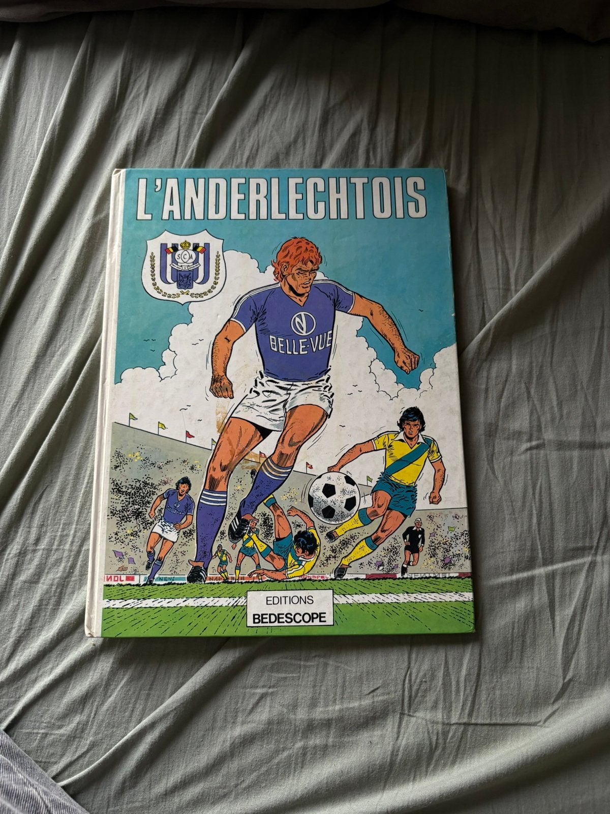 BD Rare  L'Anderlechtois - Editions Bédscope - Vintage, Livres, Envoi, Utilisé, Sport de ballon