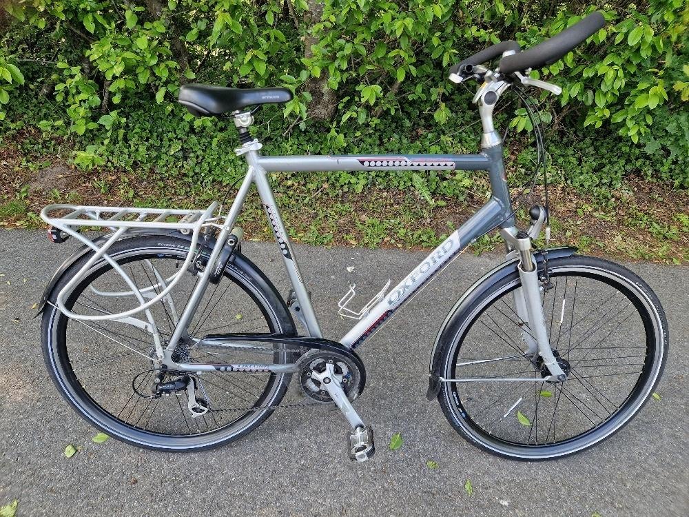 Herenfiets, Oxford Rainbow, grote maat, 66 cm, Fietsen en Brommers, Gebruikt, Velgrem, Versnellingen, 65 cm of meer