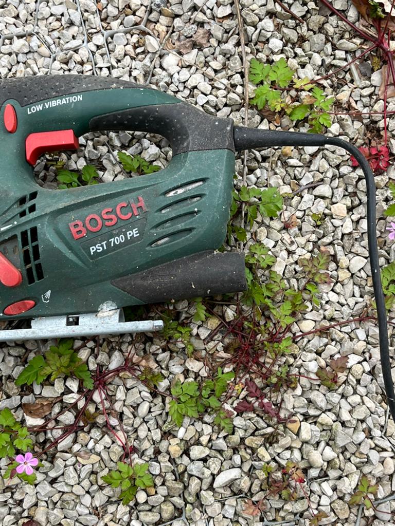 Decoupeerzaag, Doe-het-zelf en Bouw, Gereedschap | Zaagmachines, Ophalen of Verzenden, Zo goed als nieuw