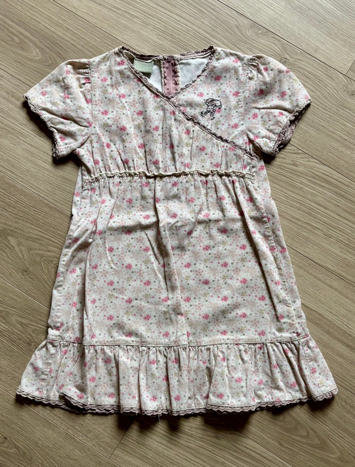 Tof kleedje van Kwebvel maat 128, Kinderen en Baby's, Kinderkleding | Maat 128, Ophalen of Verzenden, Gebruikt, Meisje, Jurk of Rok