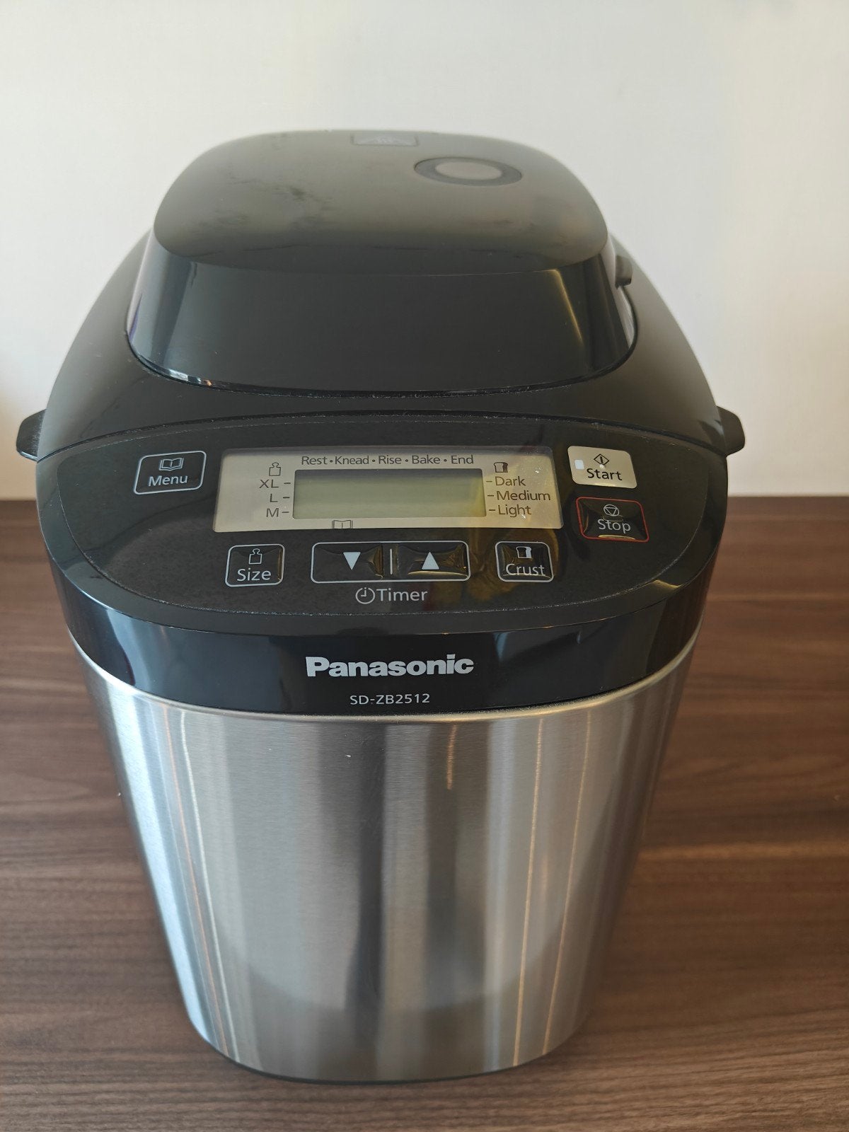 Panasonic SD-ZB2512 broodbakmachine, Ophalen