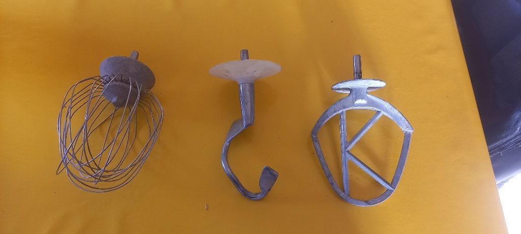 3 Accessoires pour ancien pétrin, Ophalen of Verzenden, Bakkerij en Slagerij