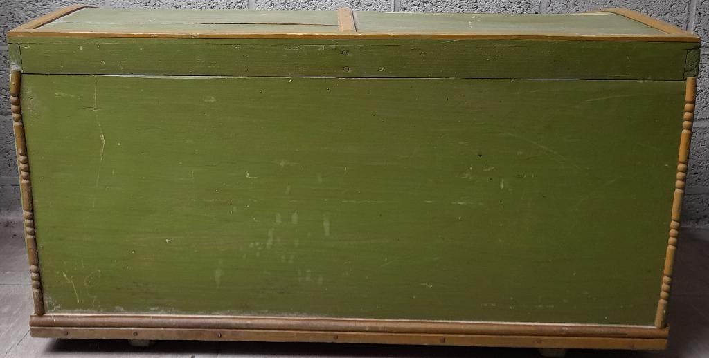 Houten koffer, Ophalen, Gebruikt, Overige houtsoorten