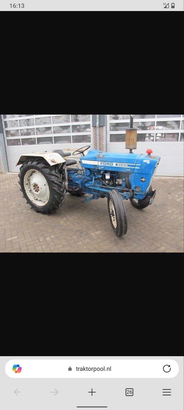 RECHERCHÉ : Ford 3000 Fenders, Enlèvement, Ford