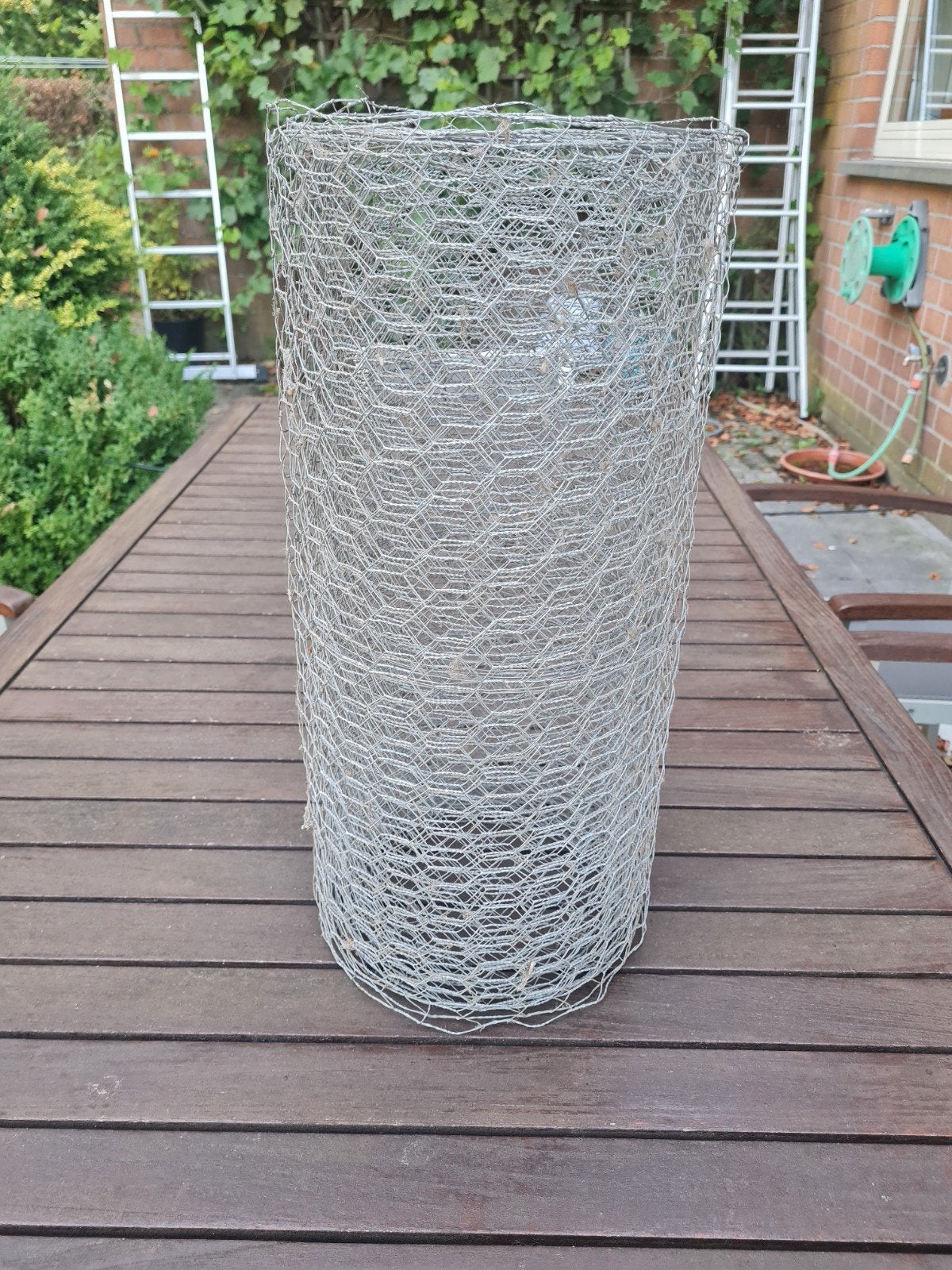 Rol kippengaas 9 meter x 0,5 meter., Ophalen