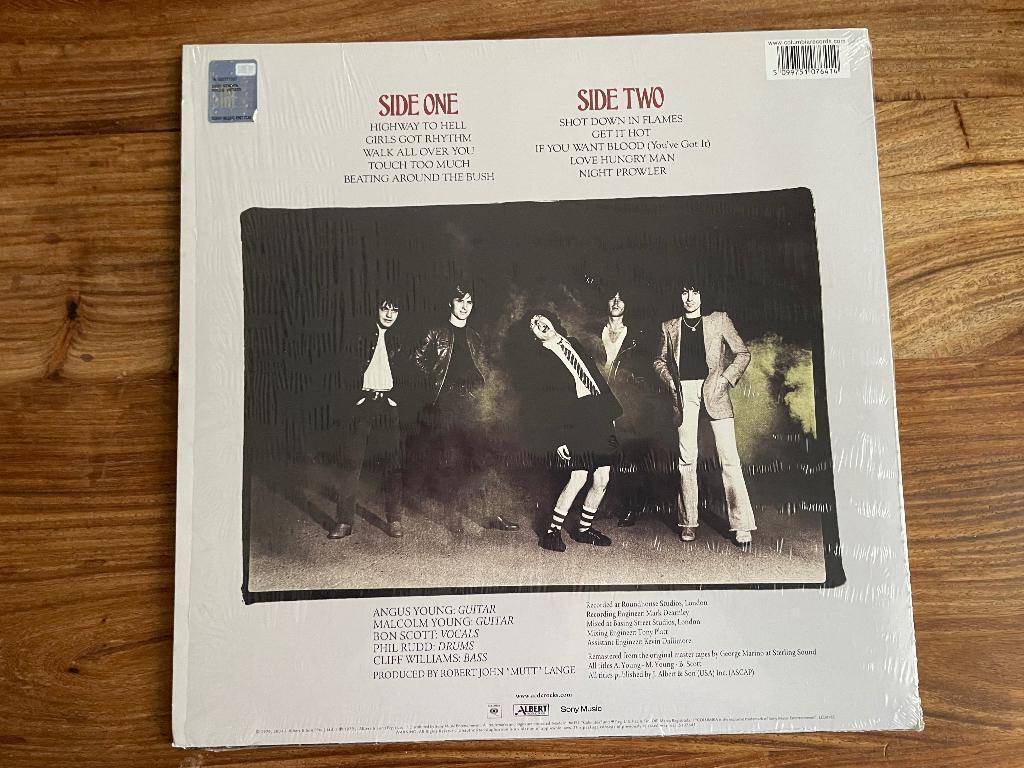 AC/DC – Highway to Hell, Ophalen, Zo goed als nieuw