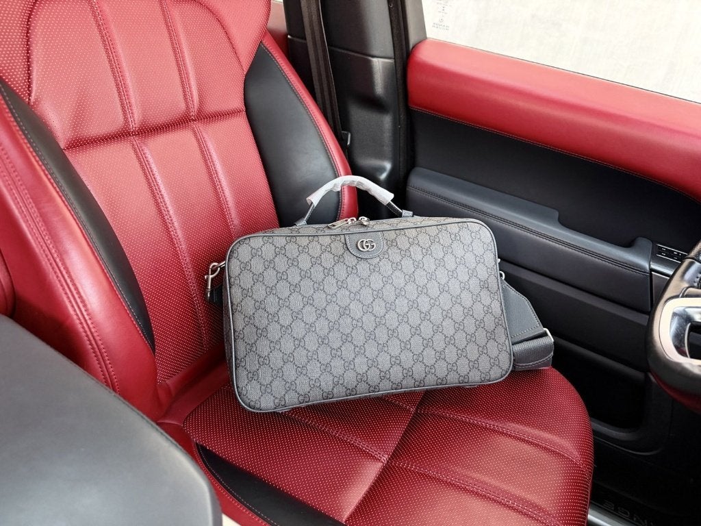 Leren herentas 83592, Handtassen en Accessoires, Ophalen of Verzenden, Nieuw, Leer
