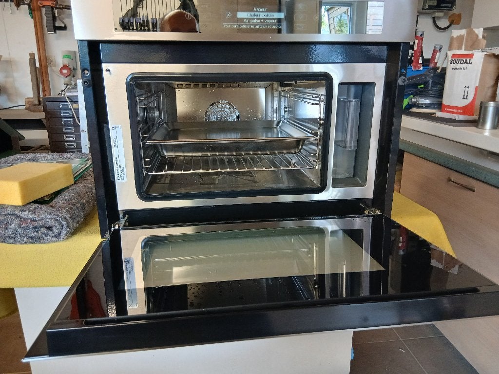 Stoomoven, Elektronische apparatuur, Ophalen, 45 tot 50 cm, Bauknecht, Oven