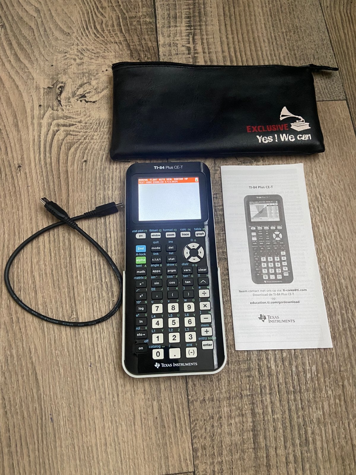 TI-84 Plus CE-T Grafische rekenmachine, Divers, Enlèvement ou Envoi, Calculatrices graphique, Comme neuf