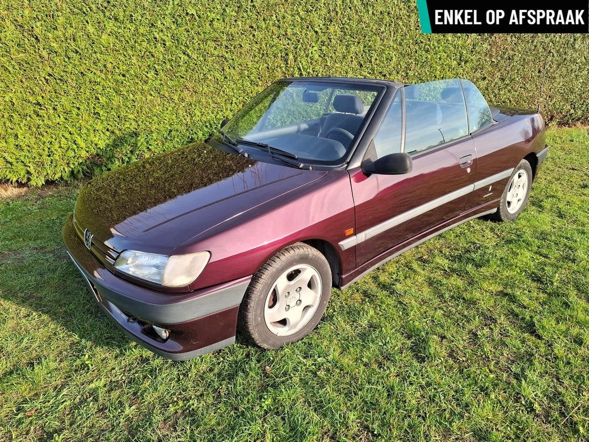 Peugeot 306 Cabriolet 1.8 - 1996, Autos, Achat, 1761 cm³, Entreprise, Cabriolet