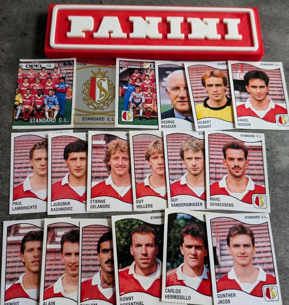 PANINI FOOTBALL 90 STANDARD LUIK 18 STICKERS 1990, Ophalen of Verzenden, Nieuw