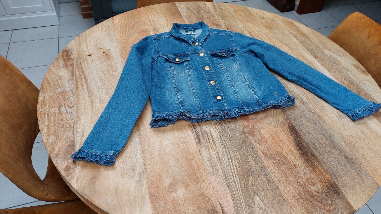 jeansjas, Blauw, Zo goed als nieuw, Jasje, PTC