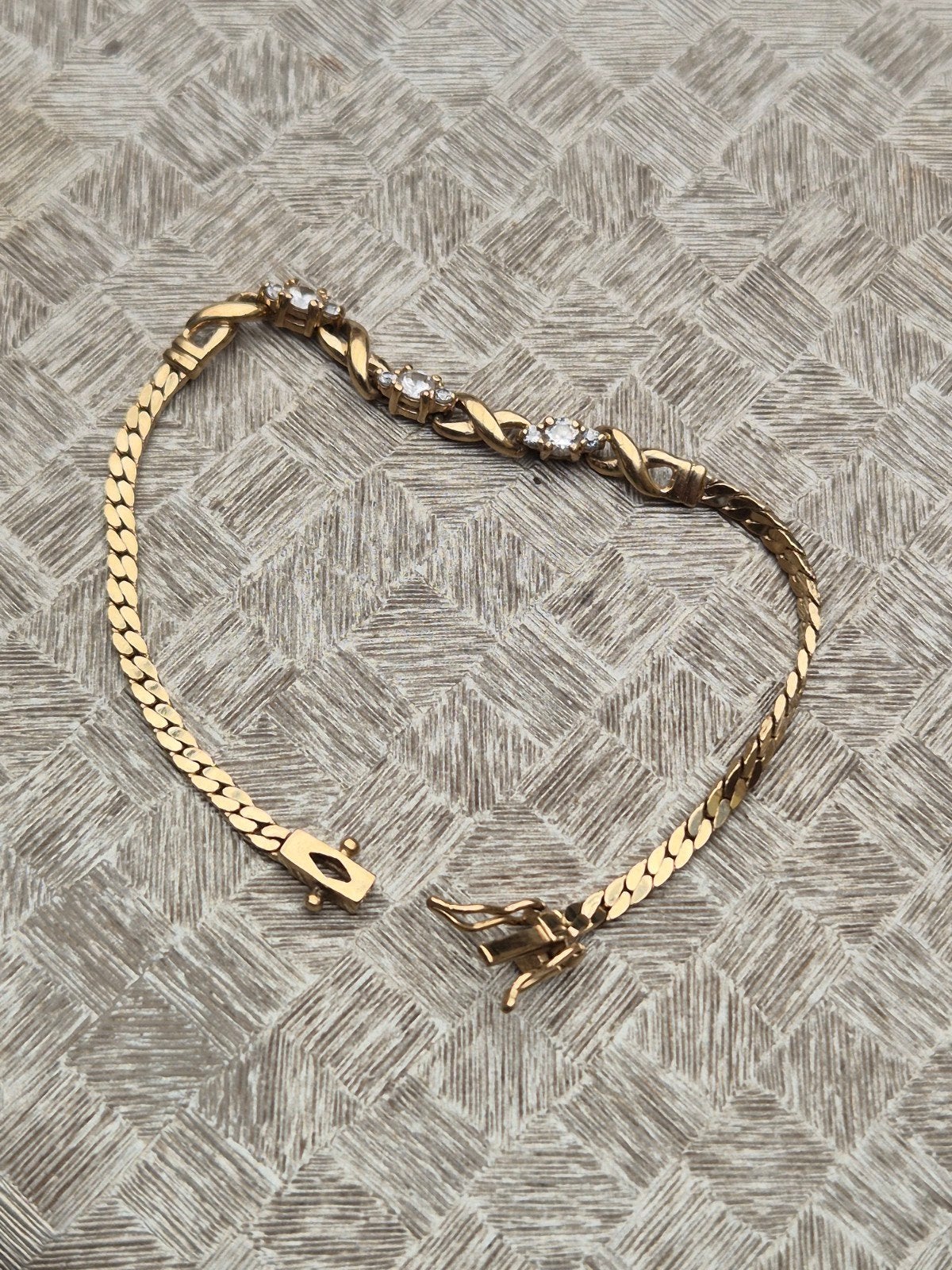 Vintage vergulde super mooie stralende luxe  armband, Ophalen of Verzenden