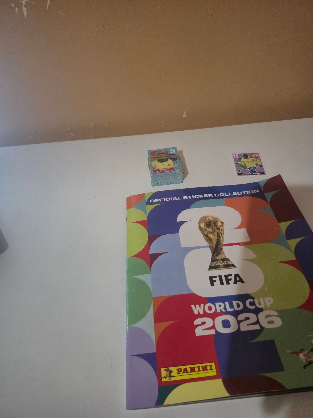 album panini 2026 + 133 doublons + extra sticker vinicius, Enlèvement ou Envoi, Comme neuf