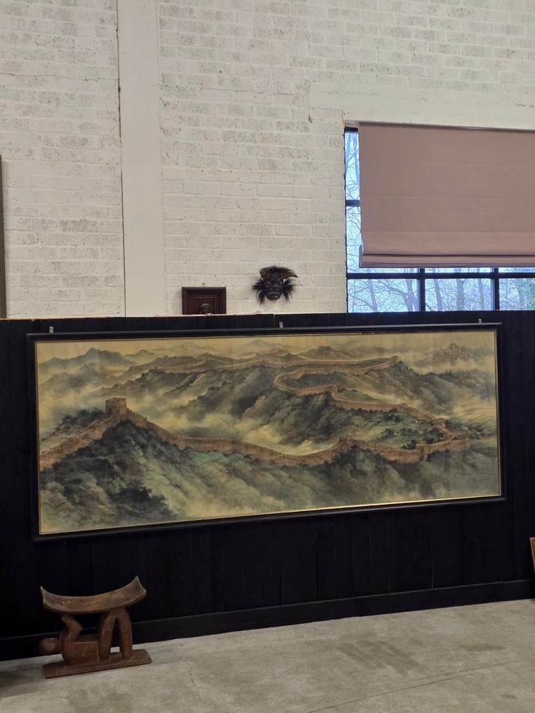 Grande peinture chinoise ancienne, Enlèvement