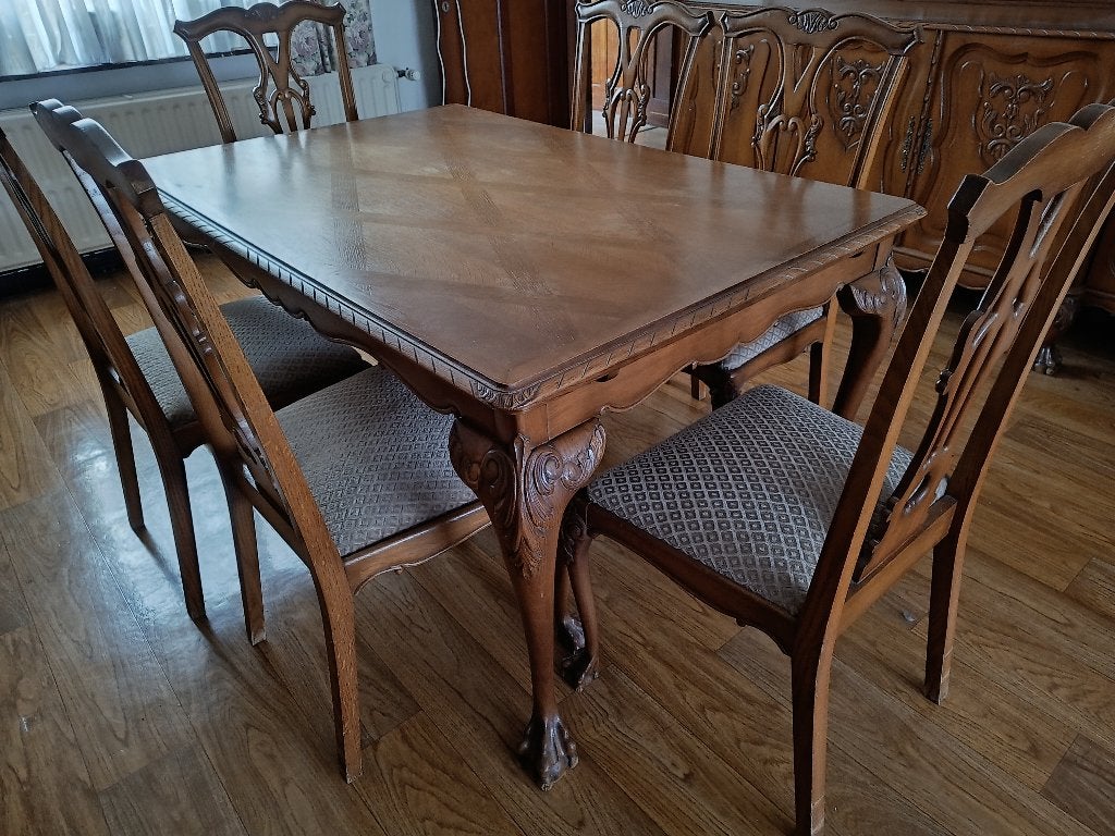 Chippendale eetkamer, Antiek en Kunst, Ophalen