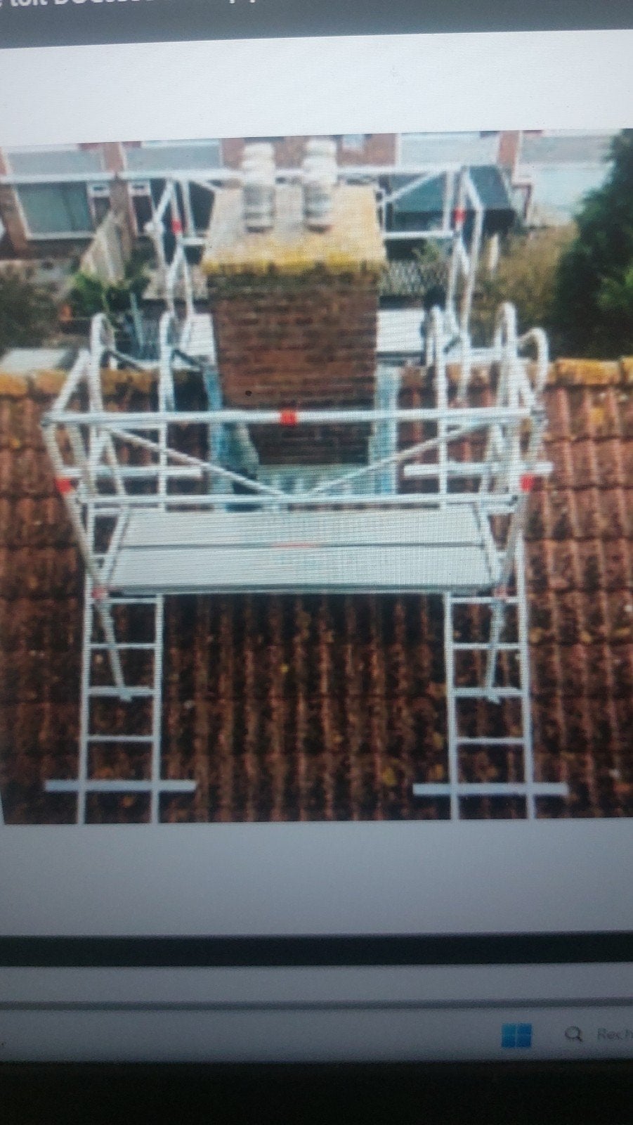 échafaudage de cheminée, Bricolage & Construction, Échelles & Escaliers, Utilisé, Échelle, 4 mètres ou plus, Enlèvement