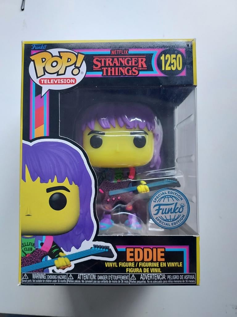 Eddie Funko Pop Stranger Things, Enlèvement ou Envoi