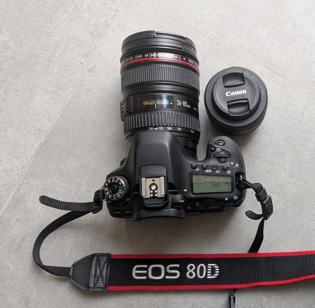 CANON EOS 80D, Audio, Tv en Foto, Fotocamera's Digitaal, Gebruikt, Spiegelreflex, Canon, Ophalen