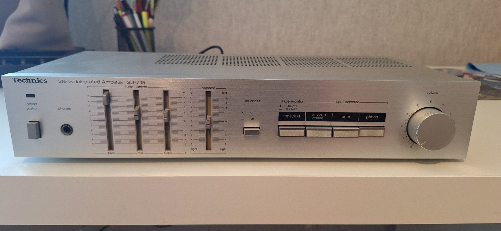 Versterker Technics SU-Z15, Audio, Tv en Foto, Versterkers en Ontvangers, Ophalen, Gebruikt, Stereo, Overige merken