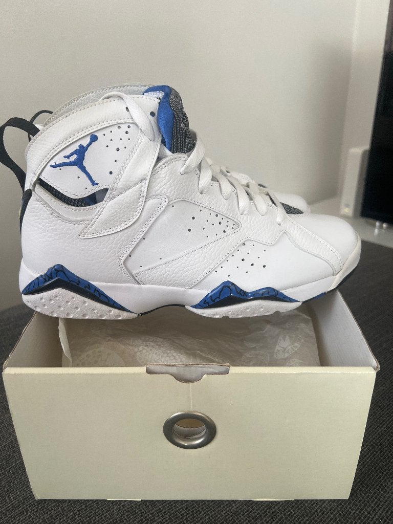 Jordan 7 dmp orlando magic taille 42,5, Vêtements | Hommes, Chaussures, Enlèvement ou Envoi, Comme neuf, Blanc, Jordan