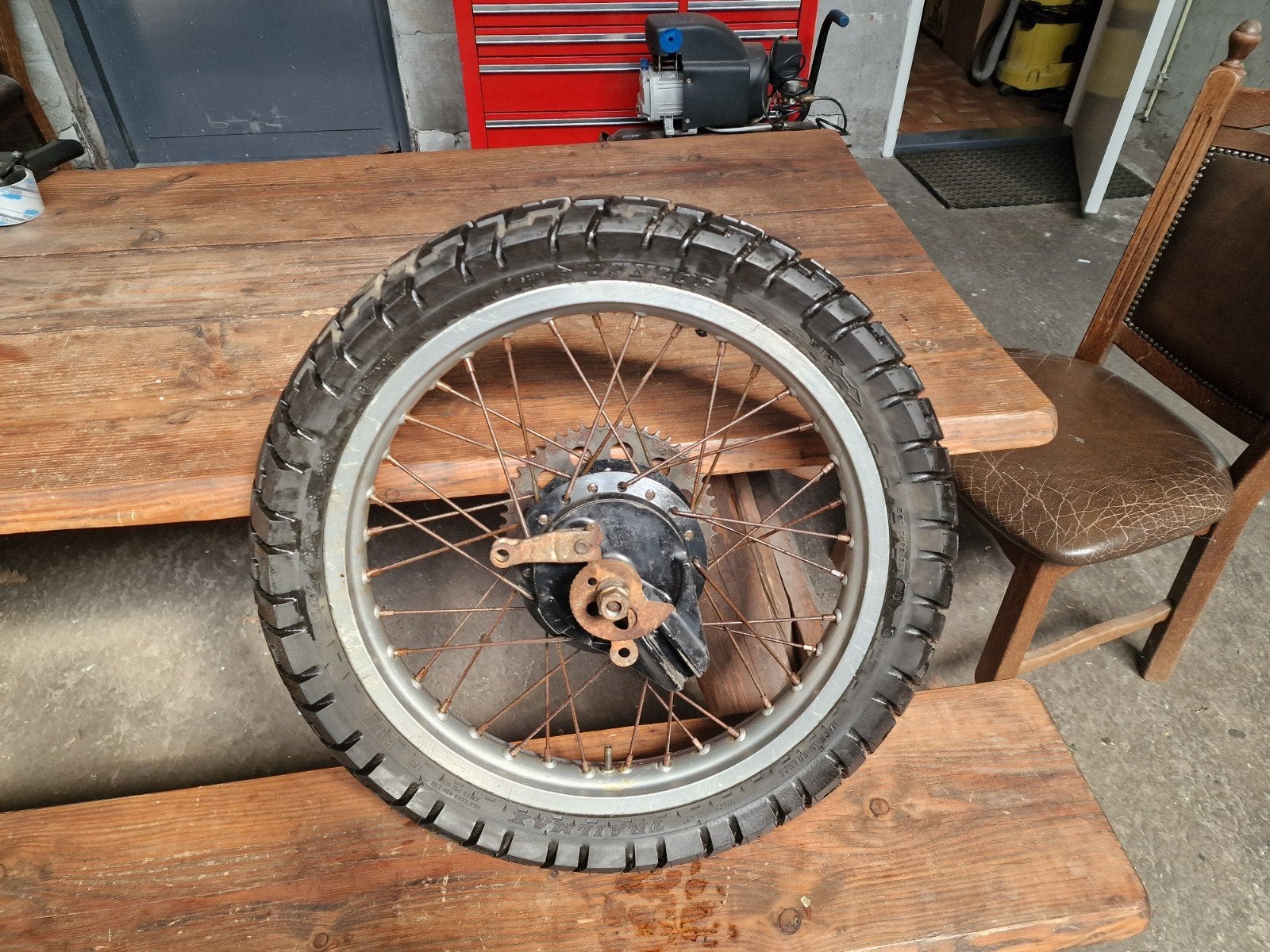 Honda MTX JD05 Achterwiel compleet, in nette staat.

Mooie r, Motoren, Ophalen of Verzenden