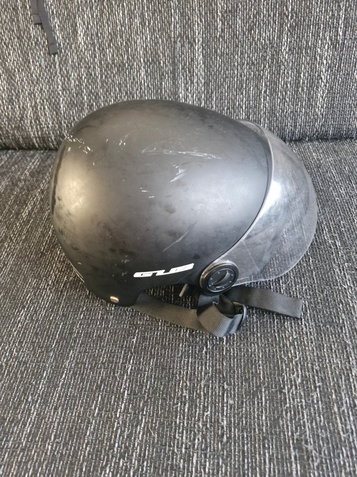Helm full face, Fietsen en Brommers, Ophalen, Gebruikt
